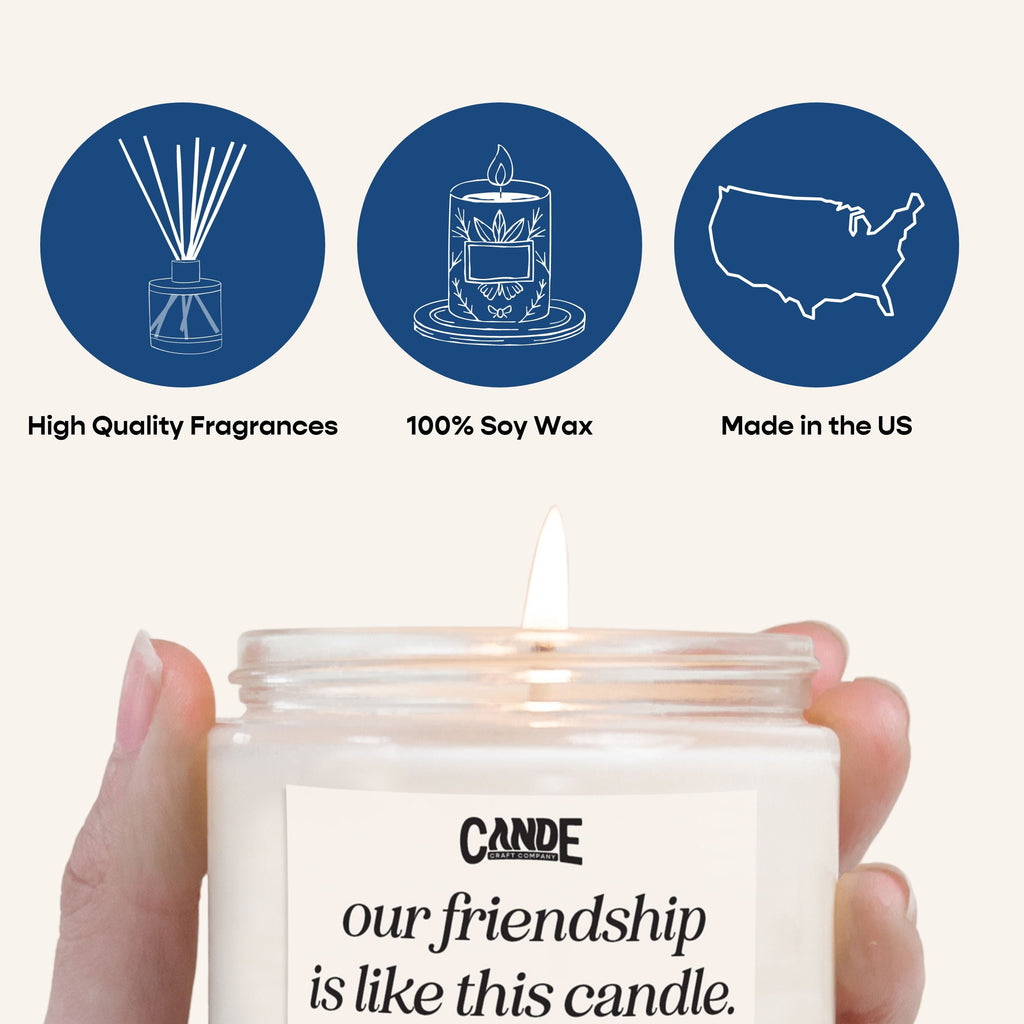 Briar U Men's Hockey Candle