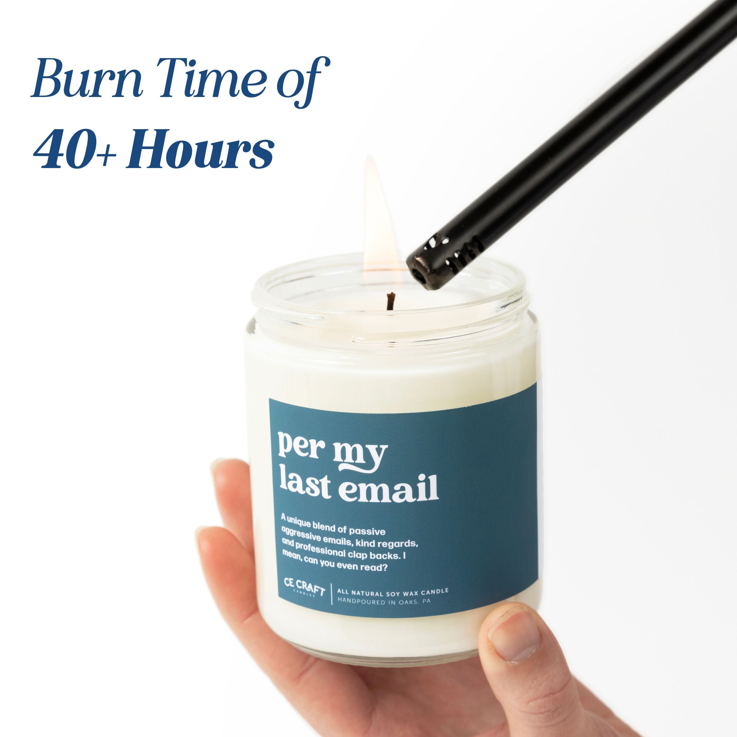 Plot Twist Candle