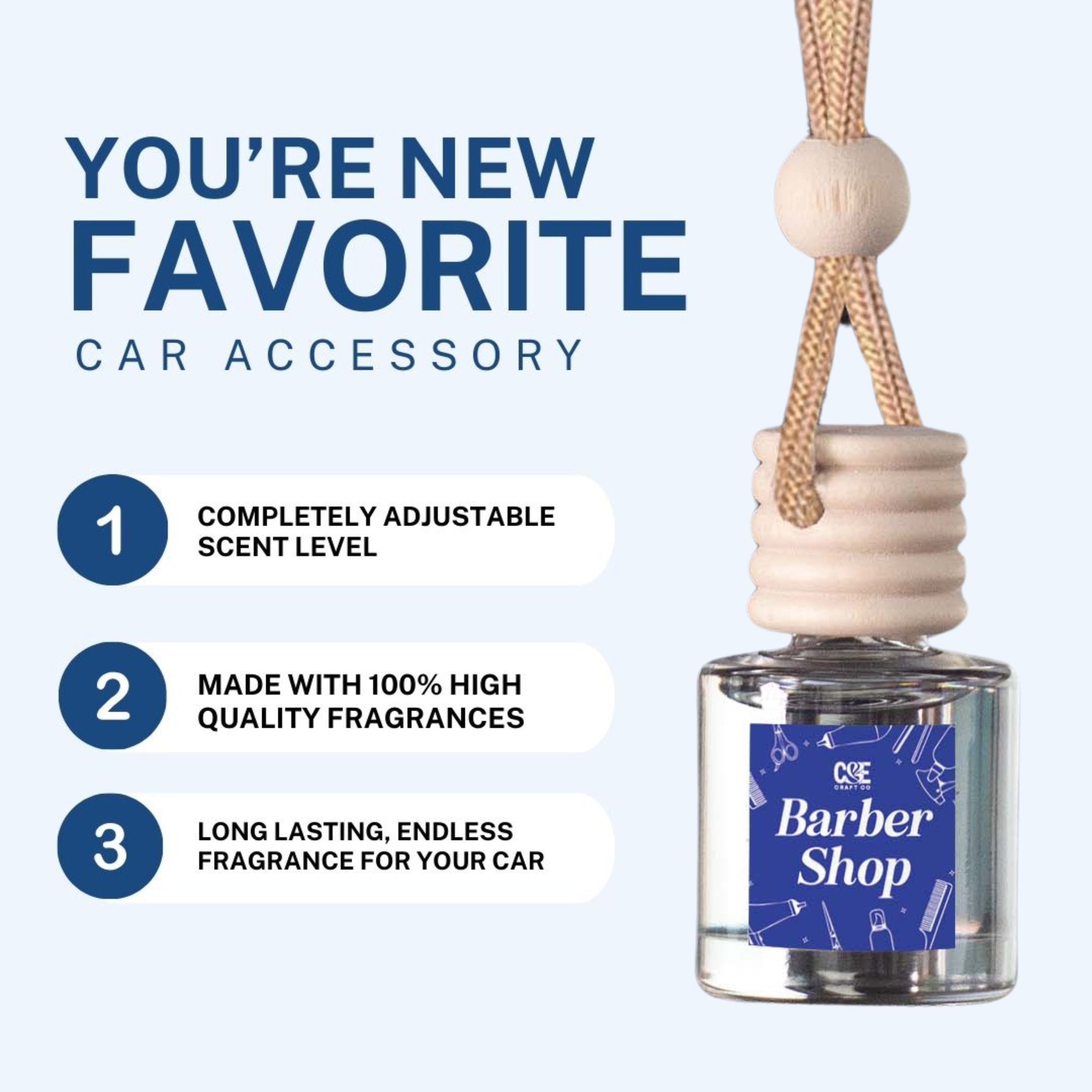 Coffee & A Book Scented Car Freshener