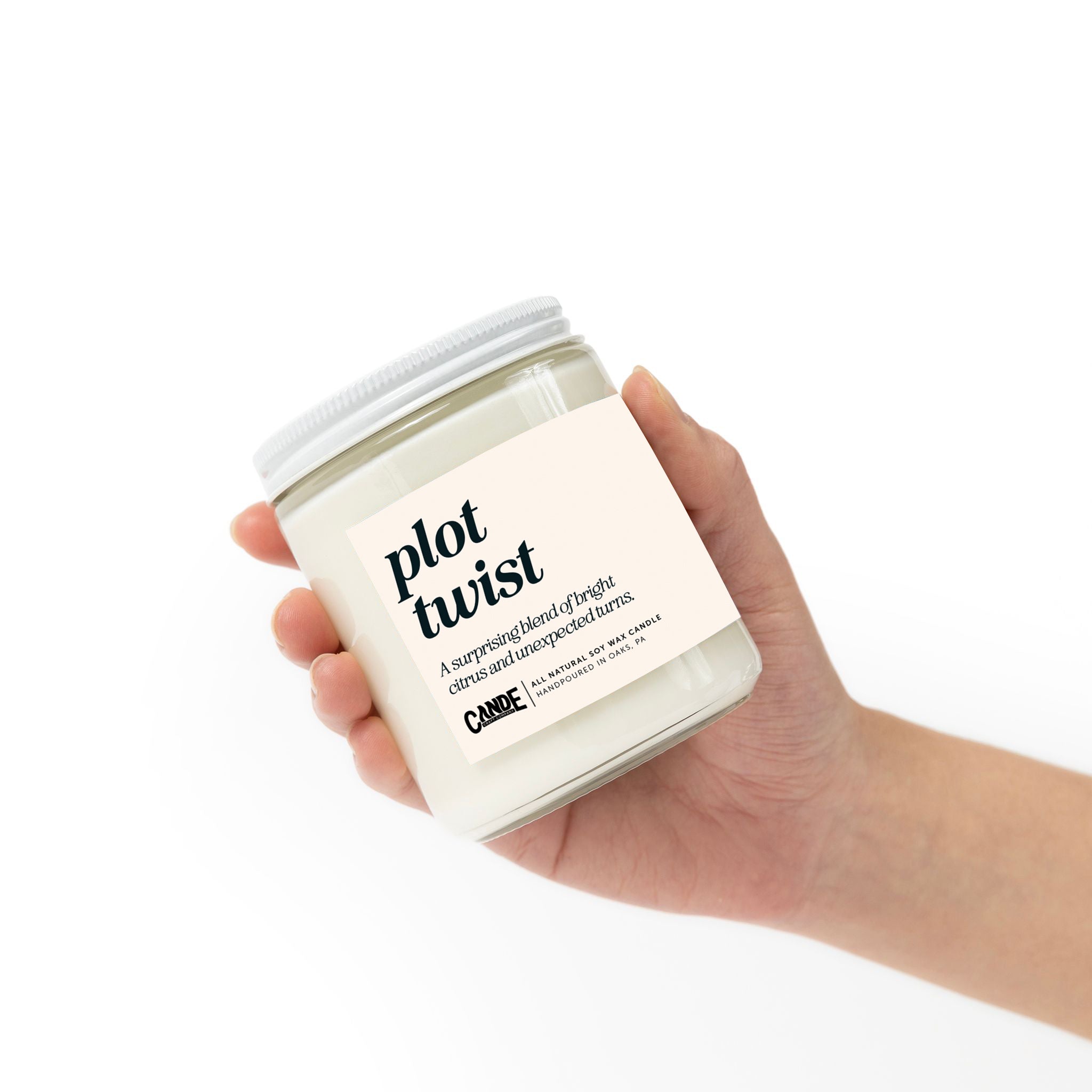 Plot Twist Candle