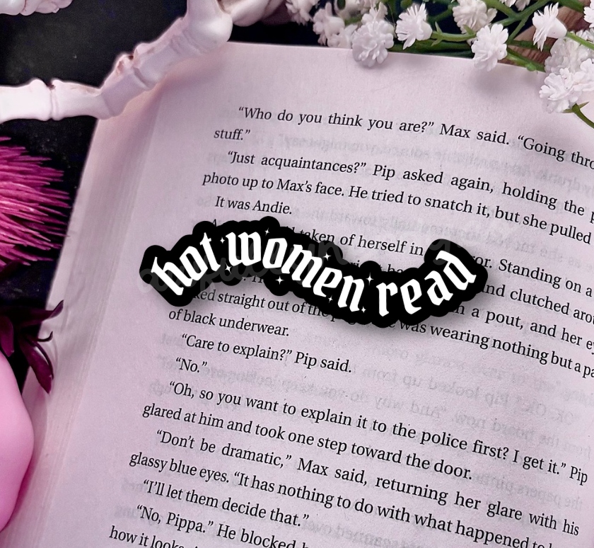 Hot Women Read Sticker