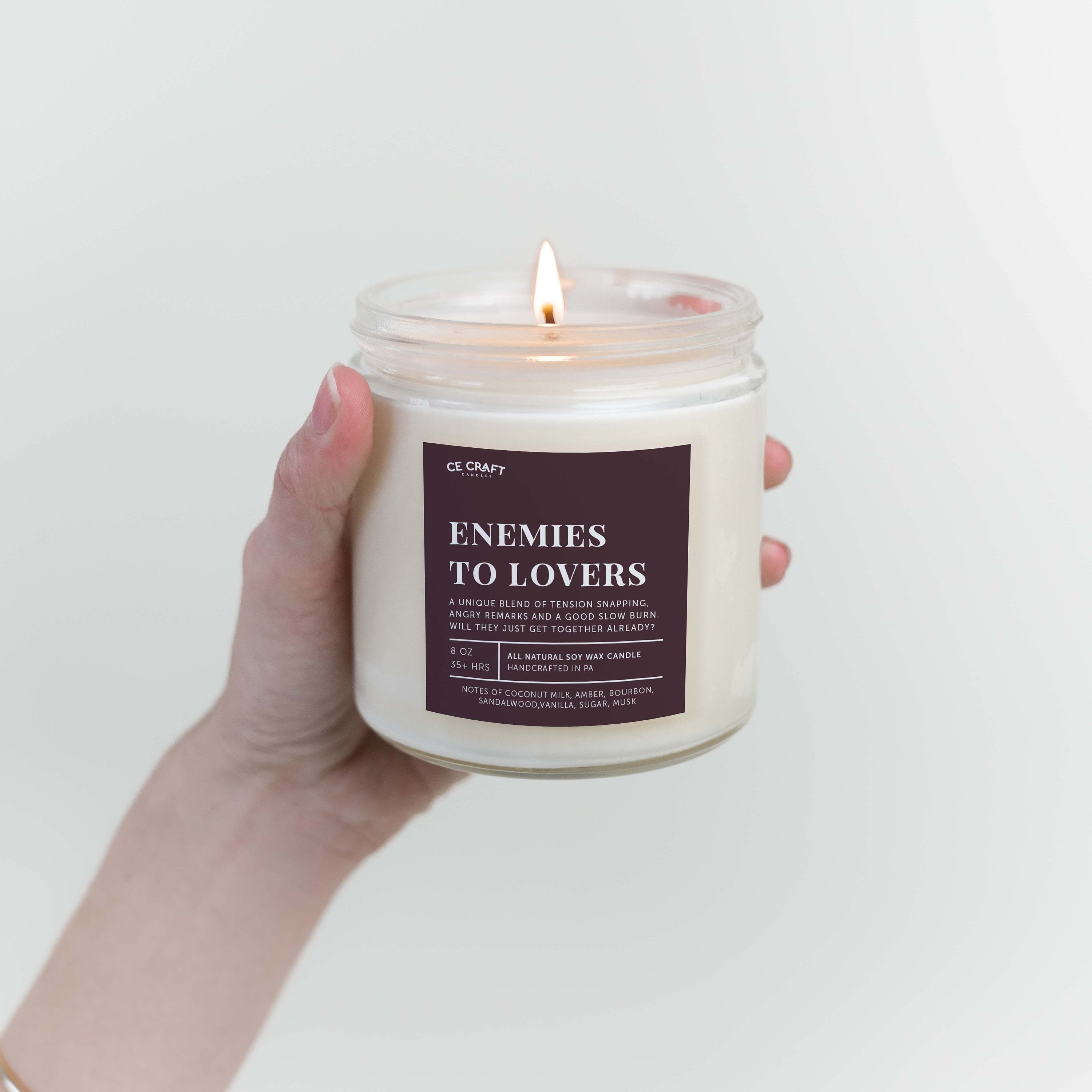 Enemies to Lovers Candle
