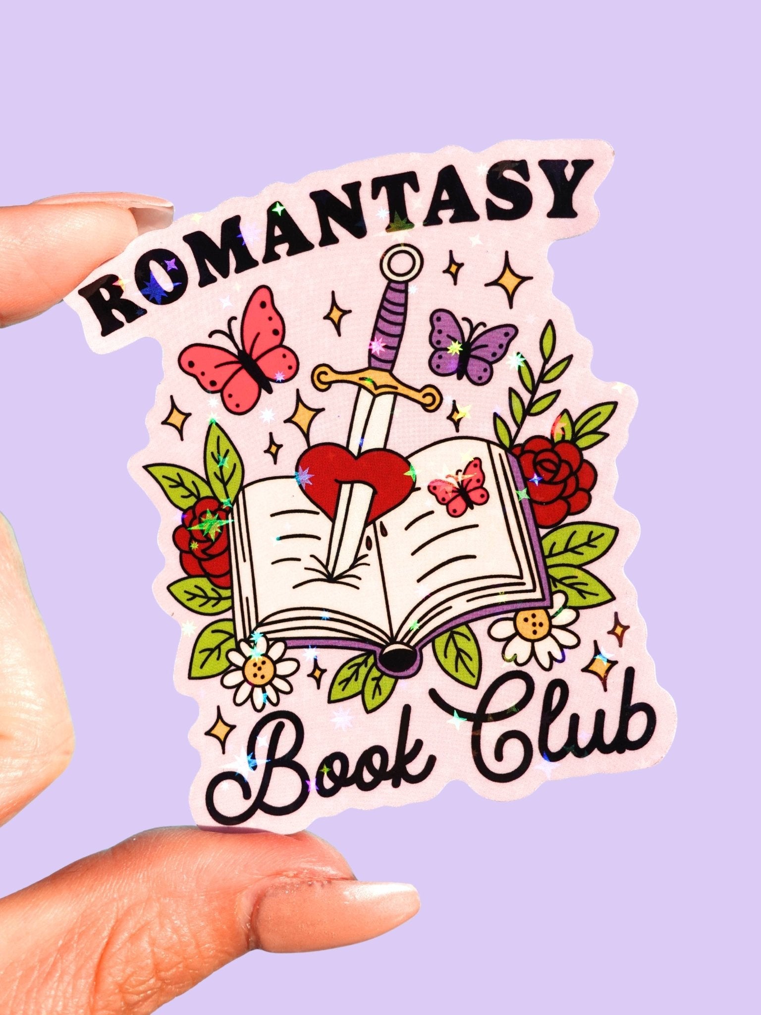Romantasy Book Club Sticker
